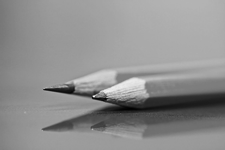 photo of two pencils
